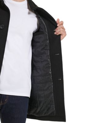 Kenneth Cole Men's Wool Button Car Coat - Macy's