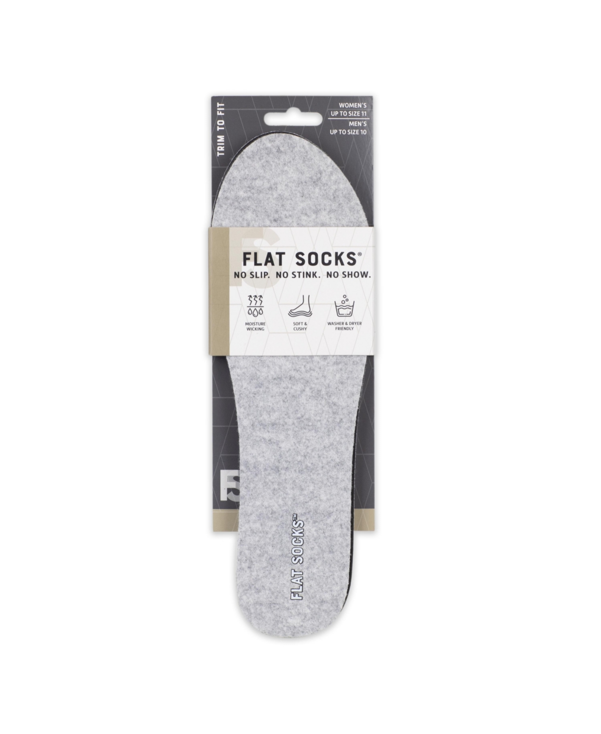 Foot Petals Women's Light Gray, Dark Gray, Sand, Flat Socks