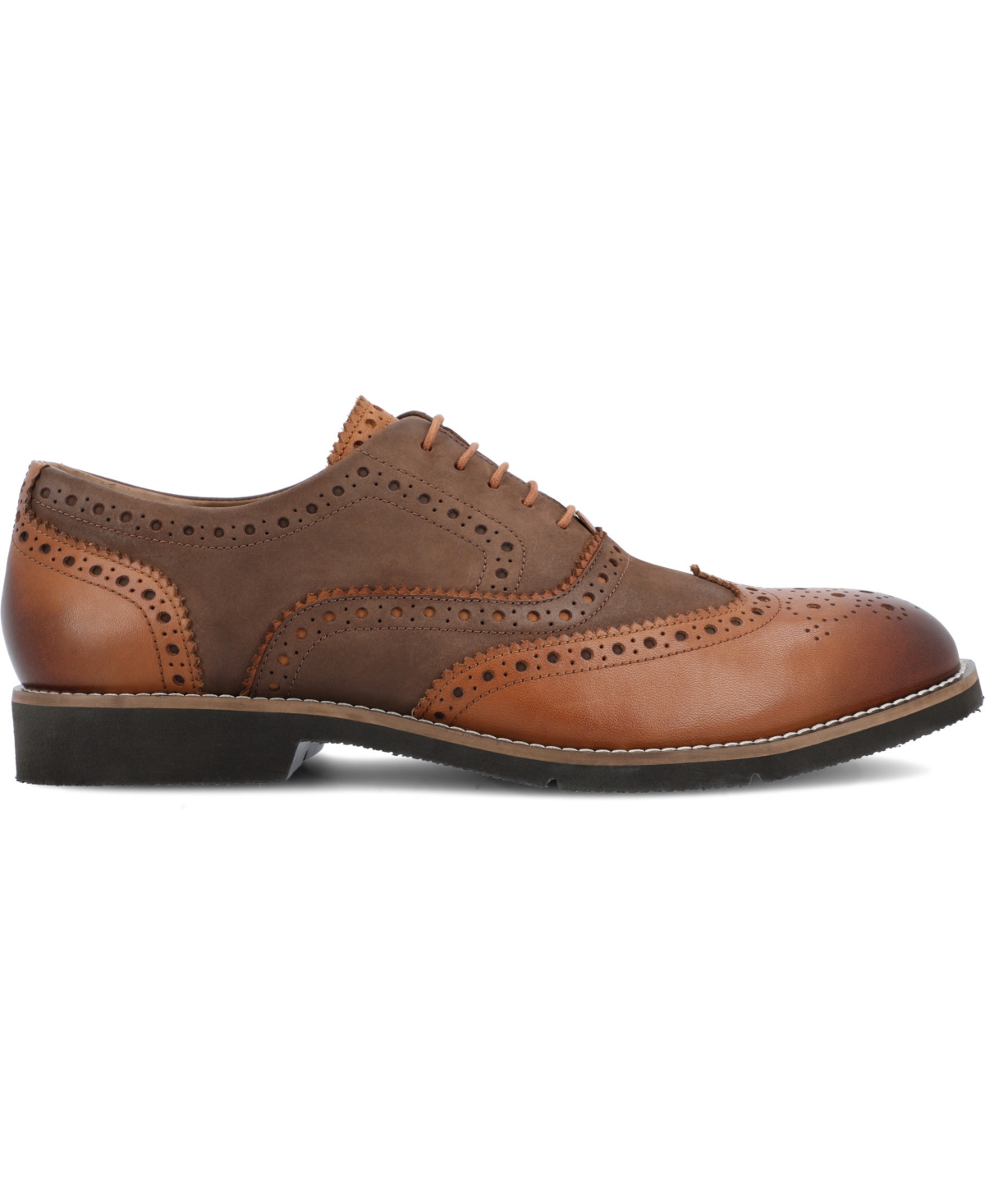 Thomas & Vine Men's Covington Tru Comfort Foam Wingtip Oxford Dress Shoes