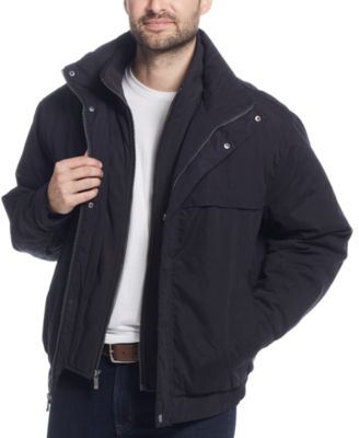 Men's Microfiber Poly Filled Bomber Jacket