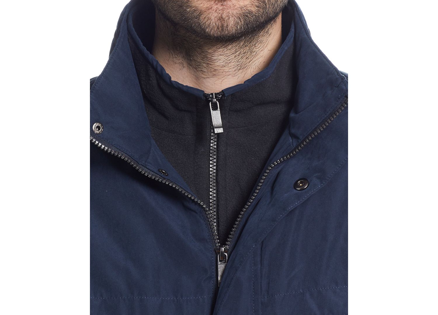 Men's Microfiber Poly Filled Bomber Jacket
