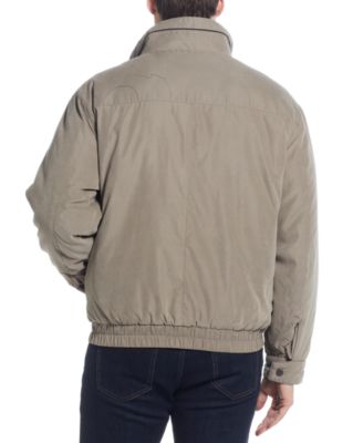 Men's Microfiber Poly Filled Bomber Jacket