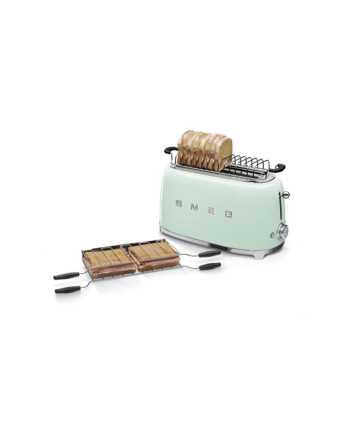 Smeg 4-slice Toaster In Green