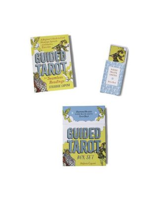 Guided Tarot Box Set: Illustrated Book & Rider Waite Smith Tarot Deck by Stefanie Caponi