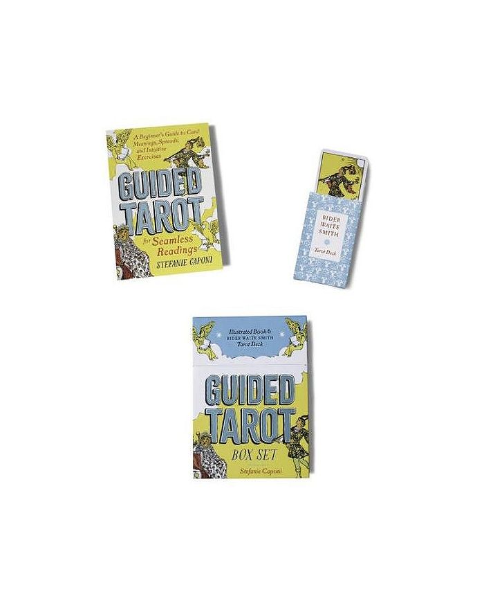 Barnes & Noble Guided Tarot Box Set Illustrated Book & Rider Waite