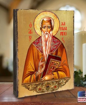 Saint Charalambous Icon 8" x 6"