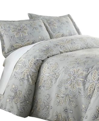 Vintage-Like Garden 3-Pc. Comforter Set, Twin