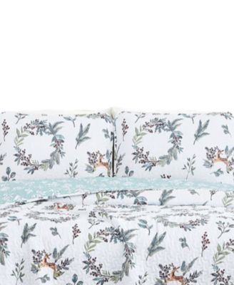 Happy Holidays Reversible 6-Pc. Comforter Set, Twin