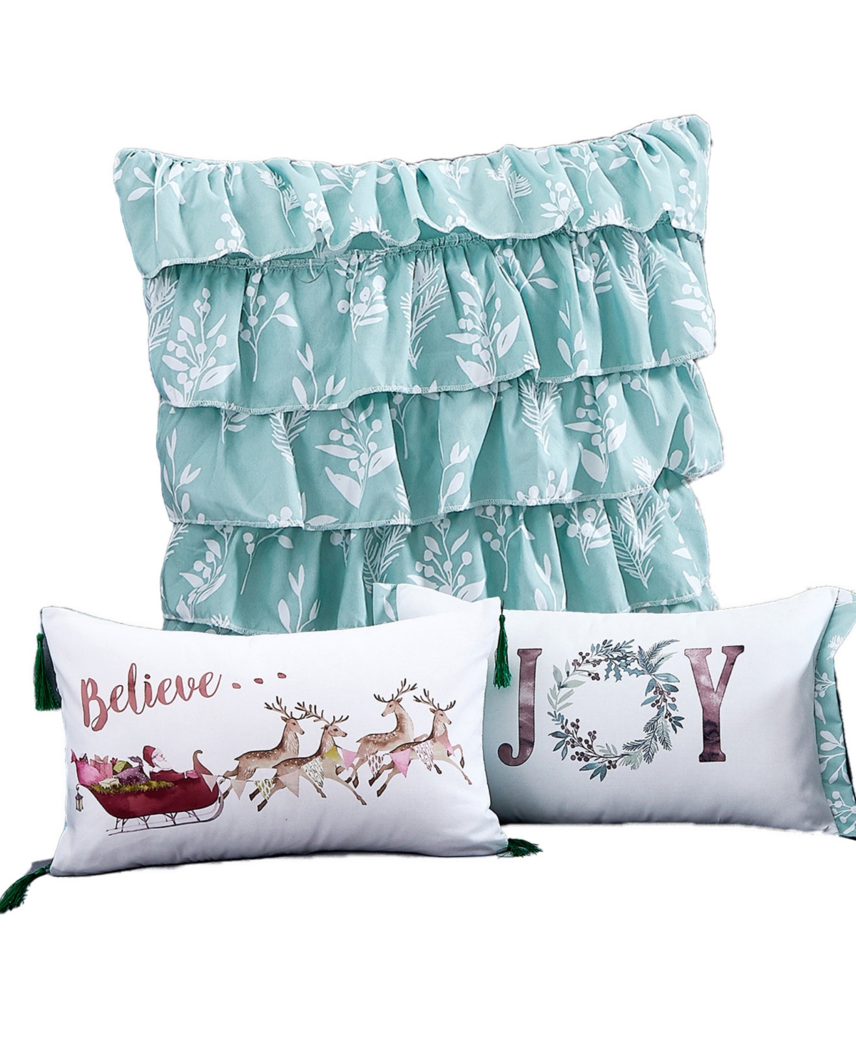 Southshore Fine Linens Happy Holidays Reversible 6-Pc. Comforter Set