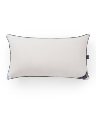 Brooks Brothers Goose Down Pillows In Silver-tone