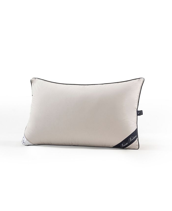Brooks Brothers Feather Down Cotton Pillow, King Macy's