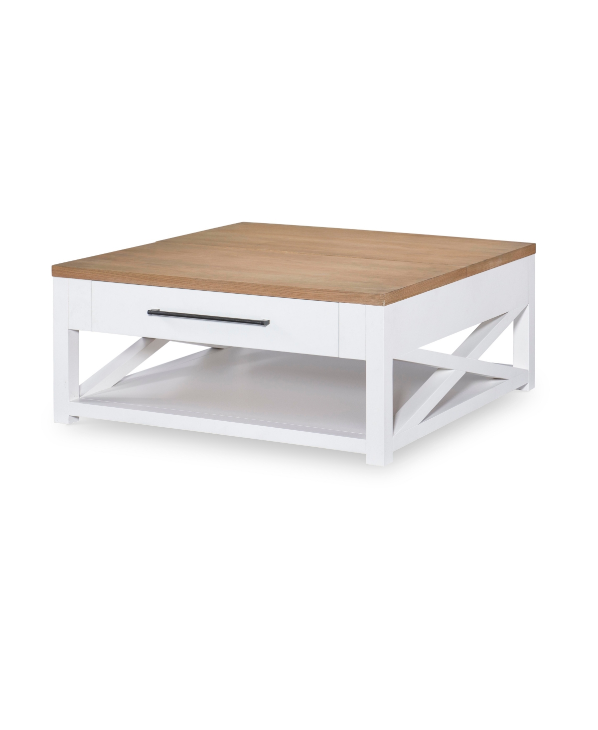 Furniture Franklin Lift Top Cocktail Table In White