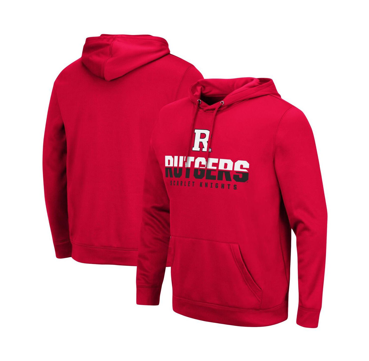 Men's Scarlet Rutgers Scarlet Knights Lantern Pullover Hoodie
