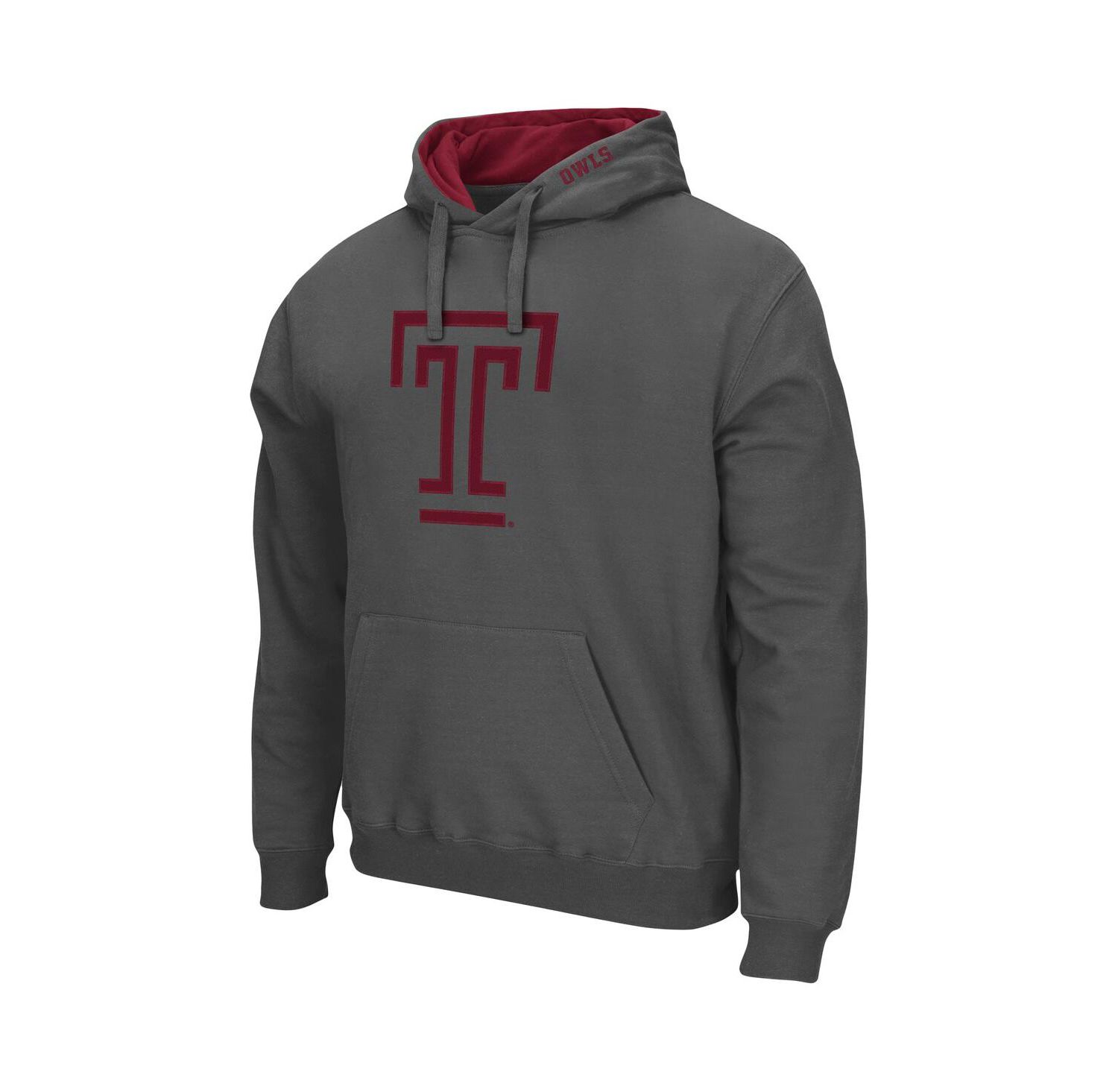 Men's Temple Owls Arch and Logo Pullover Hoodie