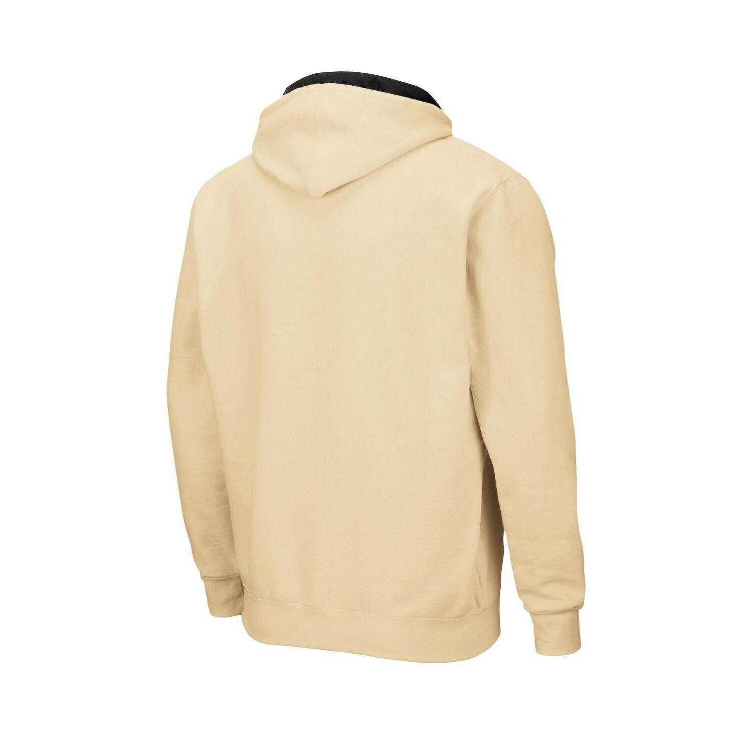 Men's Gold Purdue Boilermakers Arch and Logo 3.0 Full-Zip Hoodie