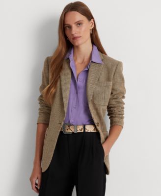 Cotton linen blazer ladies best sale