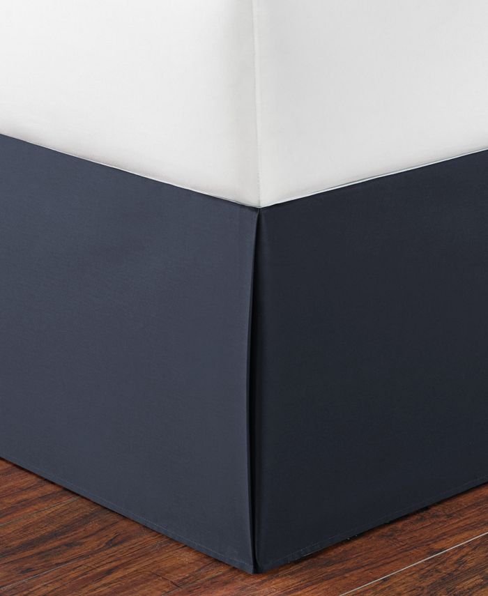 Nautica Solid Tailored Split Corner Bedskirt, Queen Macy's