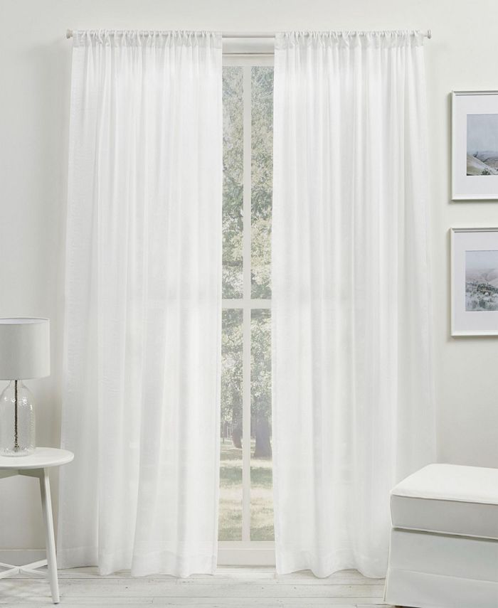 Lauren Ralph Lauren Coralina Sheer Rod Pocket Curtain Panel, 50