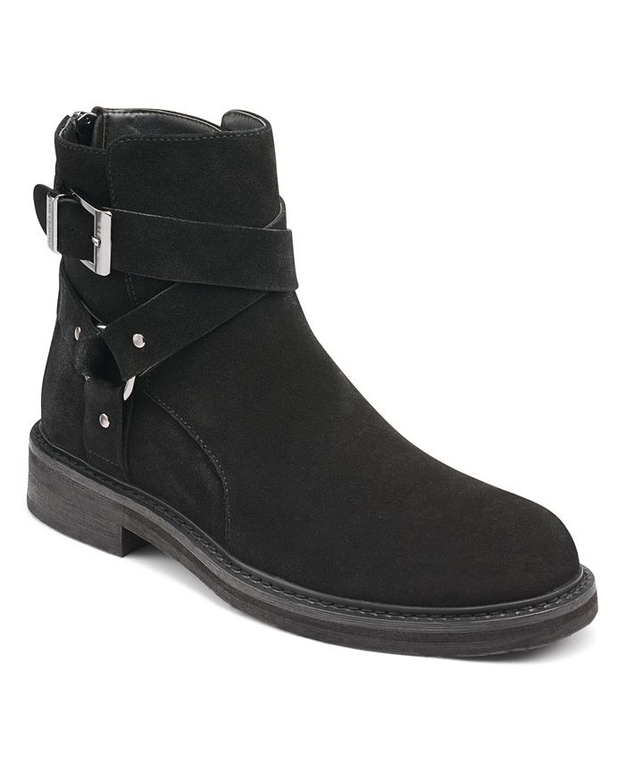 Karl lagerfeld paris suede chelsea boot sales