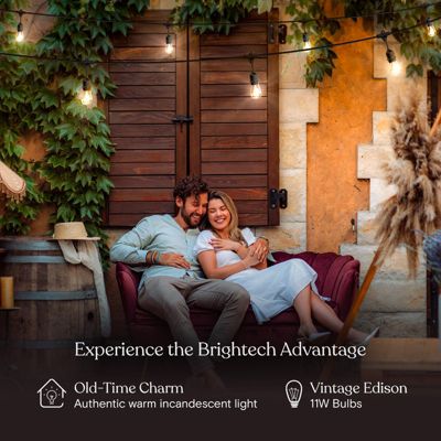 Ambience Pro 48 ft. Incandescent Indoor/Outdoor Weatherproof 11-Watt String Lights