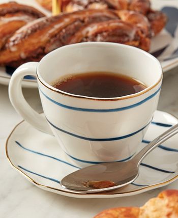 Oyster Bay 8PC Espresso Cup & Saucer Set – Lenox Corporation