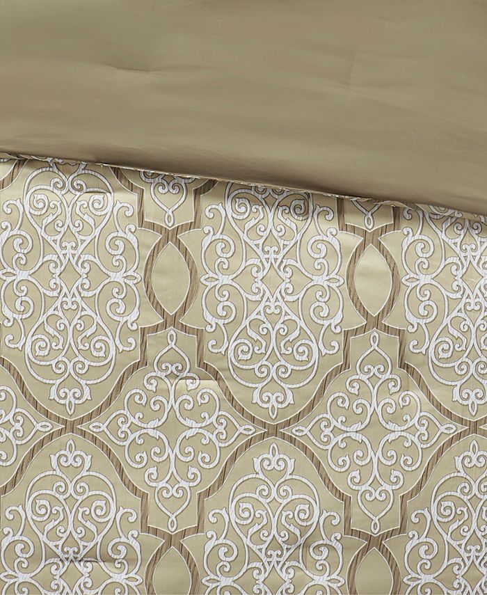 Madison Park Lavine Queen 12 Piece Complete Bed Set Macy's