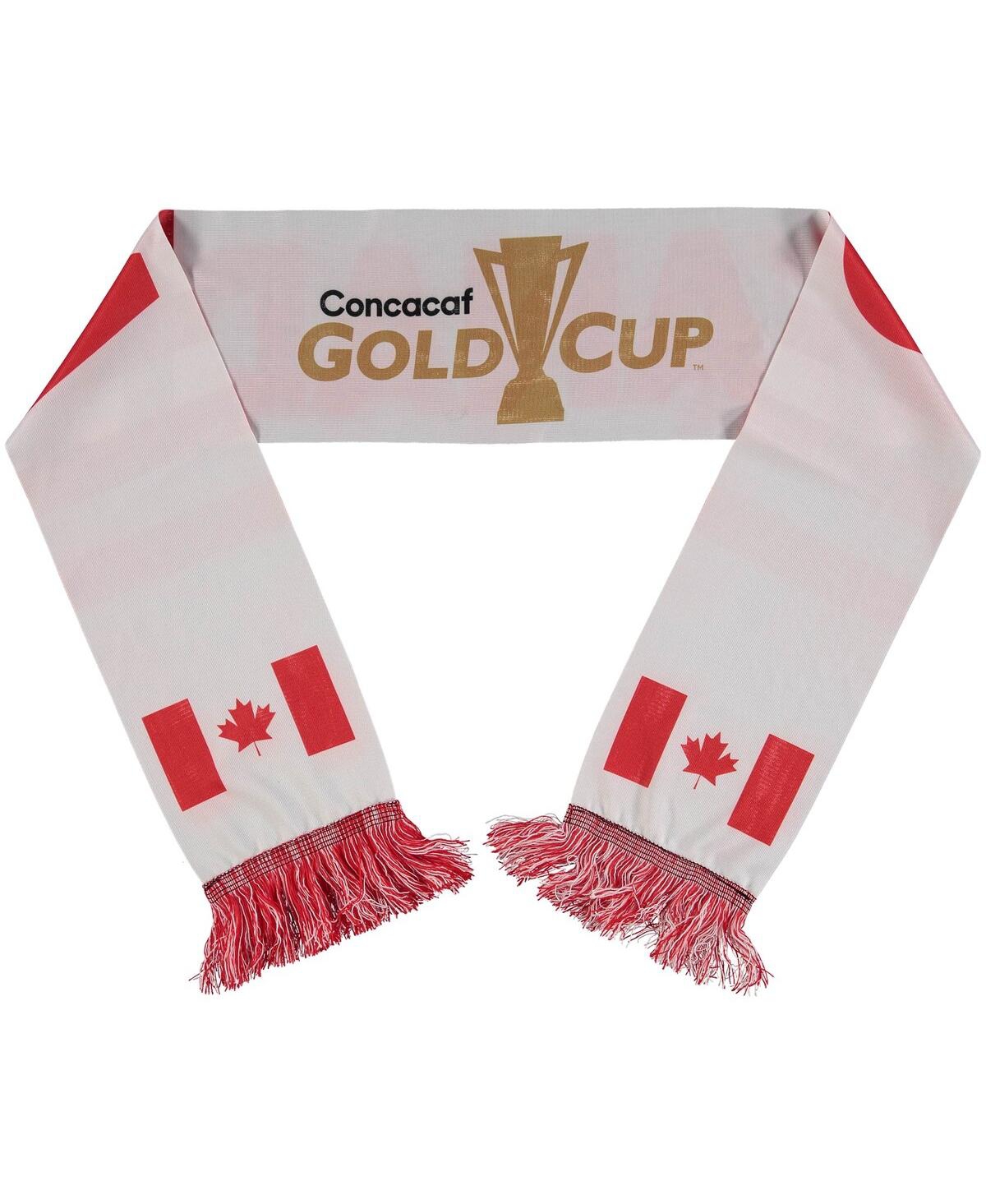 Ruffneck Scarves Women's Canada Soccer Concacaf Gold Cup Scarf In White