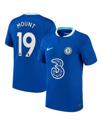 Men's Nike Mason Mount Blue Chelsea 2022/23 Replica Home Jersey