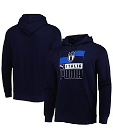 Men's Navy Italy National Team FtblCore Team Pullover Hoodie