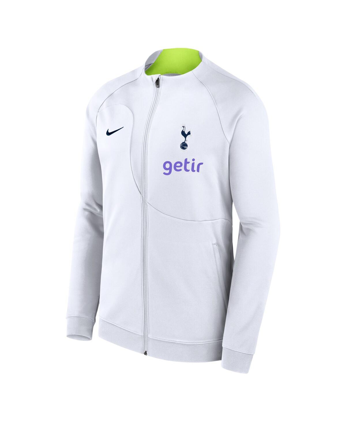 Men's NikeTottenham Hotspur Academy Pro Anthem Raglan Performance Full-Zip Jacket - White