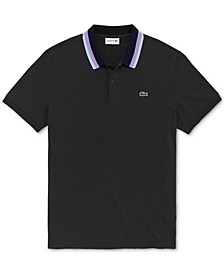 Men's Striped Collar Polo, Created for Macy's