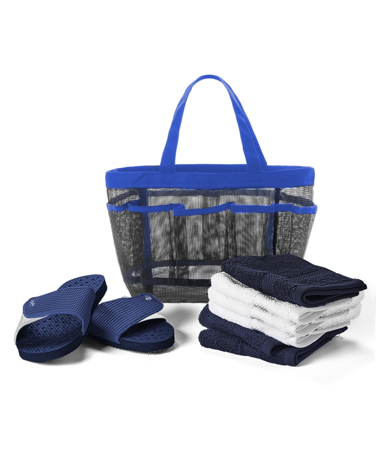 Dawn 9-Piece Shower Bundle for Dorm, Camp Gym