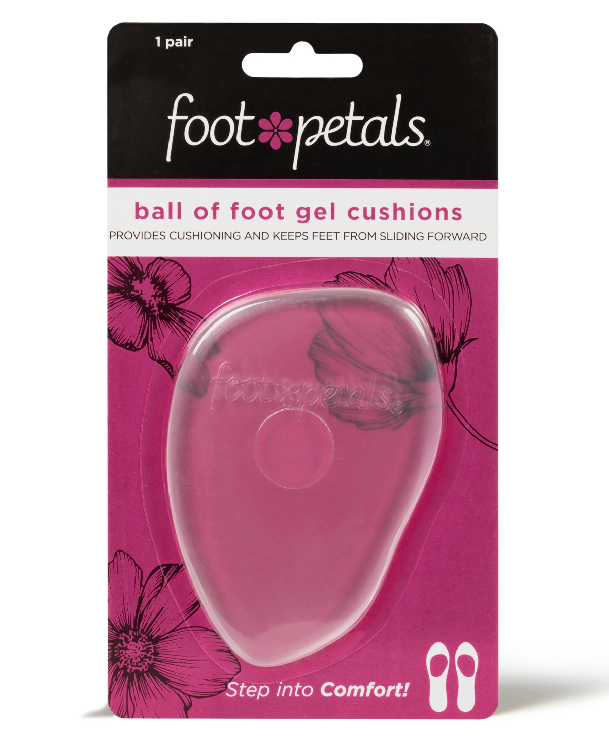 Gel Ball of Foot Cushions - Clear