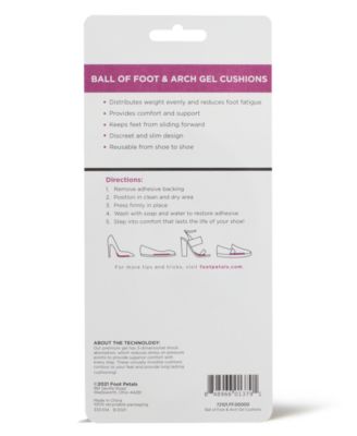 Ball of Foot & Arch Support Gel Cushions