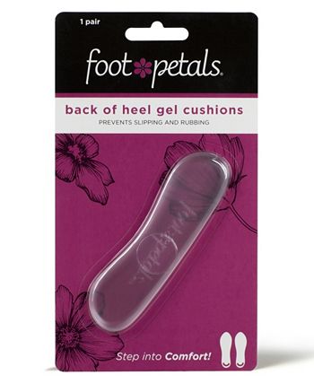 Foot Petals Fancy Feet by Back of Heel Gel Cushions Shoe Inserts