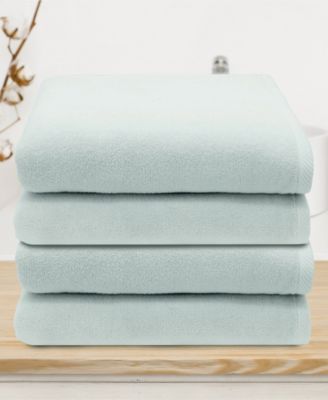 Ediree Turkish Cotton 4 Piece Bath Towel Set