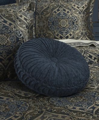 Weston Tufted Decorative Pillow, 15" Round