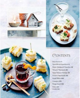 Festive Cocktails & Canapes: Over 100 recipes for seasonal drinks & party bites by Ryland Peters & Small