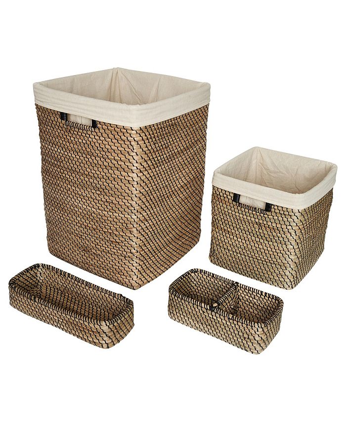 Baum Prestwick Hamper and Bath Storage, Set of 4 Macy's