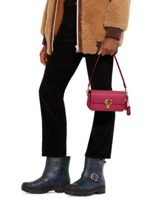 COACH Glovetanned Leather Studio Convertible Baguette Bag