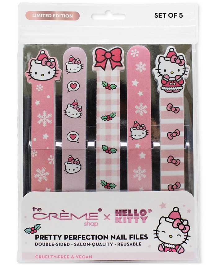 The Crème Shop x Hello Kitty 5-Pc. Smoothing Nail Files Set & Reviews -  Makeup - Beauty - Macy's