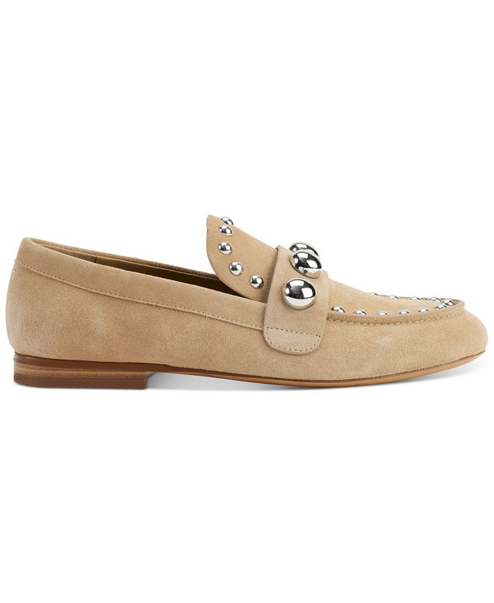 KARL LAGERFELD PARIS Women's Avah Studded Loafer Flats Macy's