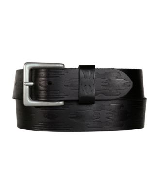 Lucky Brand Мужской ремень из кожи с тиснением Ацтеков от Lucky Brand