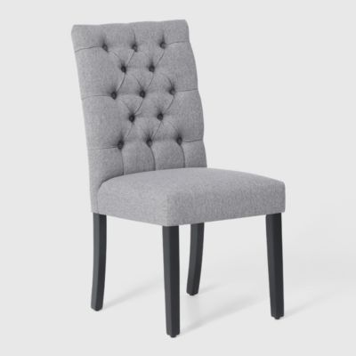Upholstered Button Tufted Dining Side Chair