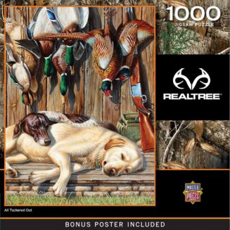 MasterPieces Realtree - All Tuckered Out 1000 Piece Jigsaw Puzzle - Macy's