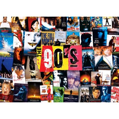 MasterPieces 90's Blockbusters 1000 Piece Jigsaw Puzzle for Adults