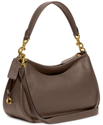 Cary Small Soft Pebbled Leather Convertible Crossbody Bag