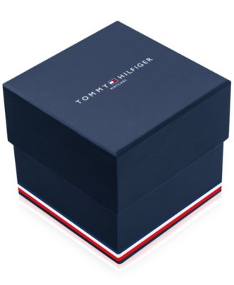 Men's Brown Leather Strap Watch 44mm