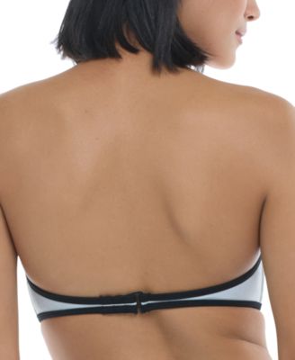 Body Glove Damen Bikini-Oberteil Bandeau – Retro-Design, Abnehmbare Träger, Weiches Mikrofaser
