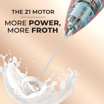 Handheld Milk Frother for Coffee with Upgraded Titanium Motor